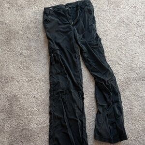 American Eagle Outfitters Black Cargo Pants